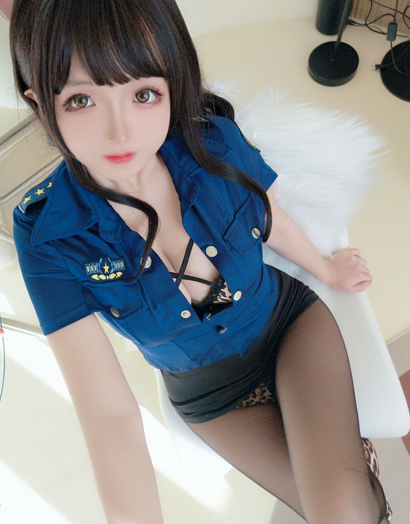 日奈娇 NO.038 豹纹女警-自拍[29P]插图2